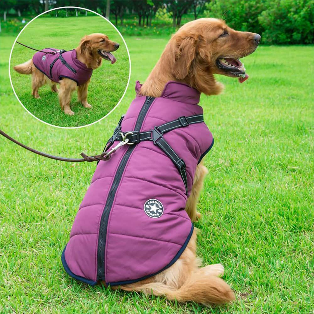 Waterproof Dog Fleece Winter Coat